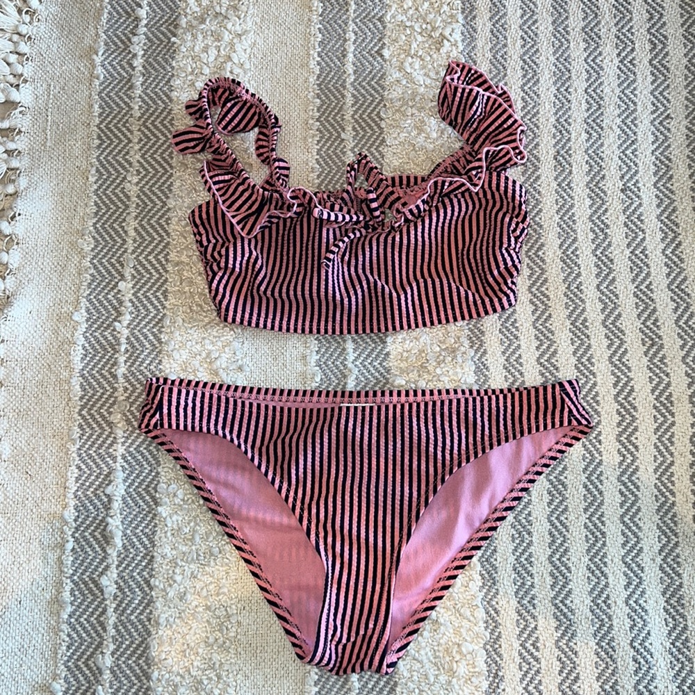 Striped Bikini Pink